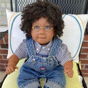 25-YEAR OLD Mylo Pat Secrist 1993 Brown African American Black Baby Doll 👦🏾